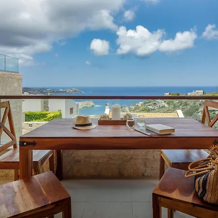 Europa In Crete With Pool Amazing Seaview *