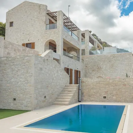 Europa In Crete With Pool Amazing Seaview Villa Ligaria (Crete)
