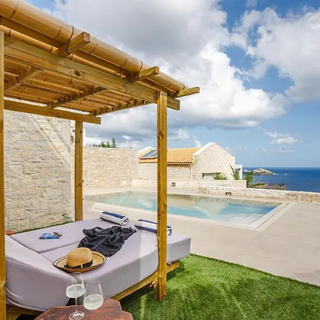 Europa In Crete With Pool Amazing Seaview Villa